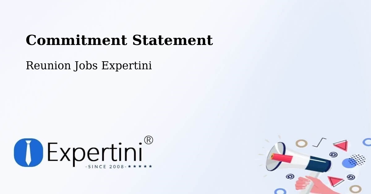Corporate Commitment – Mon Repos - Reunion Jobs Expertini